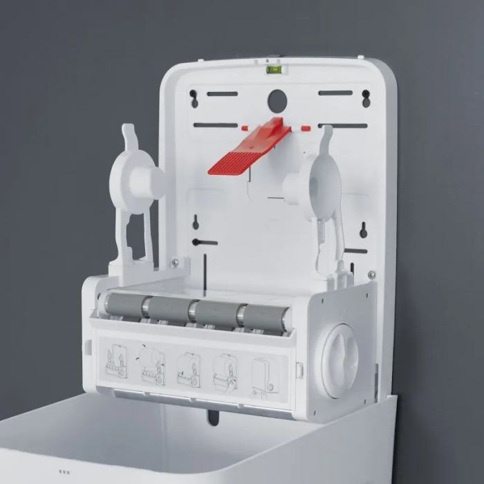 B&W Handtuchrollenspender Autocut WEISS (H1)